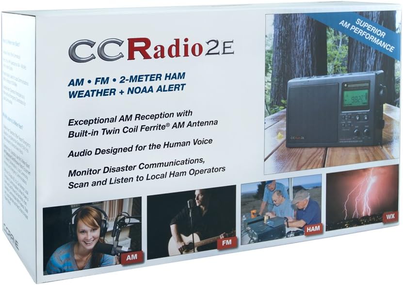 Portable AM FM Weather Radio with 2-Meter Ham Band Q405553