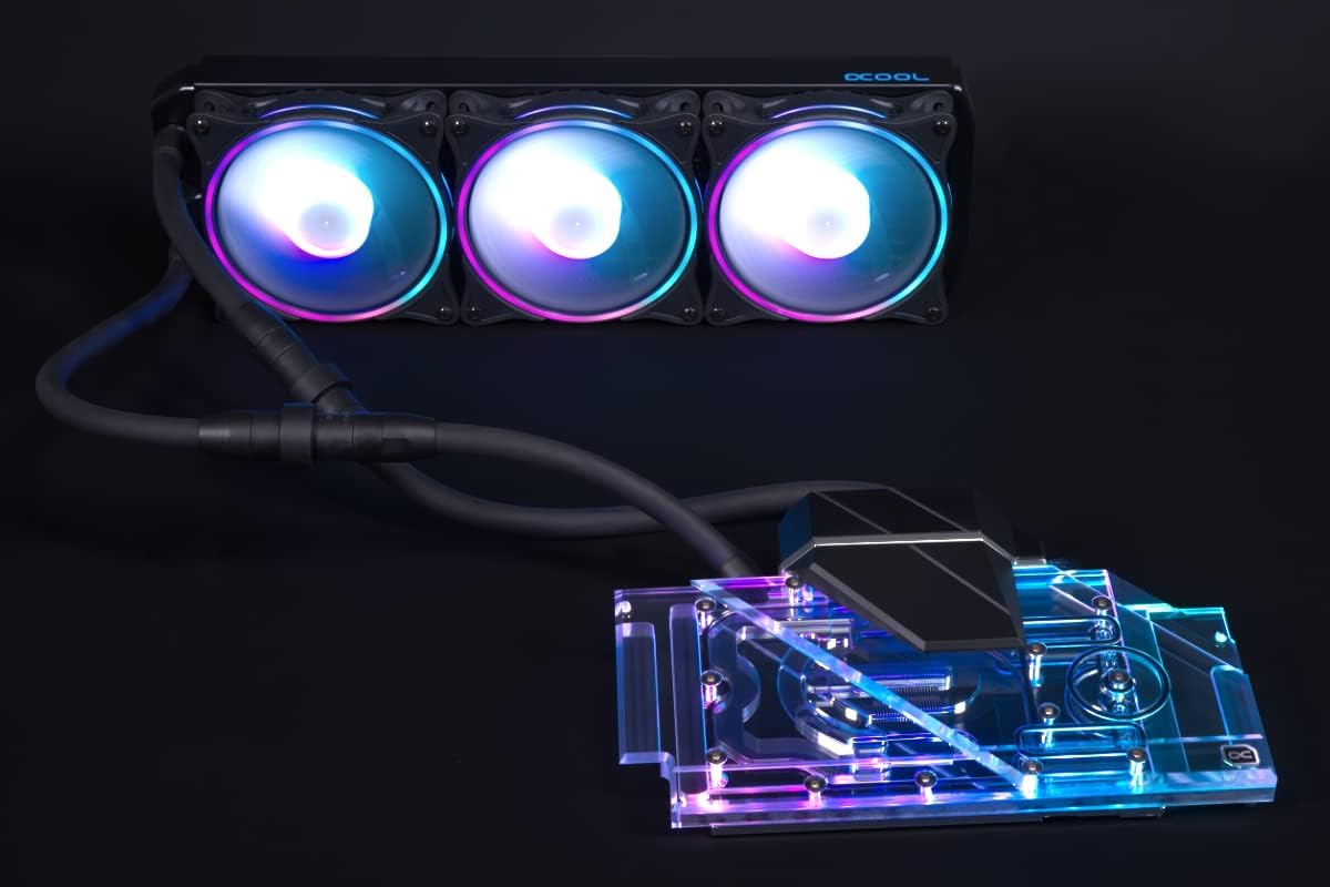 GPU AIO Cooler 360mm with Backplate, Digital RGB K83391