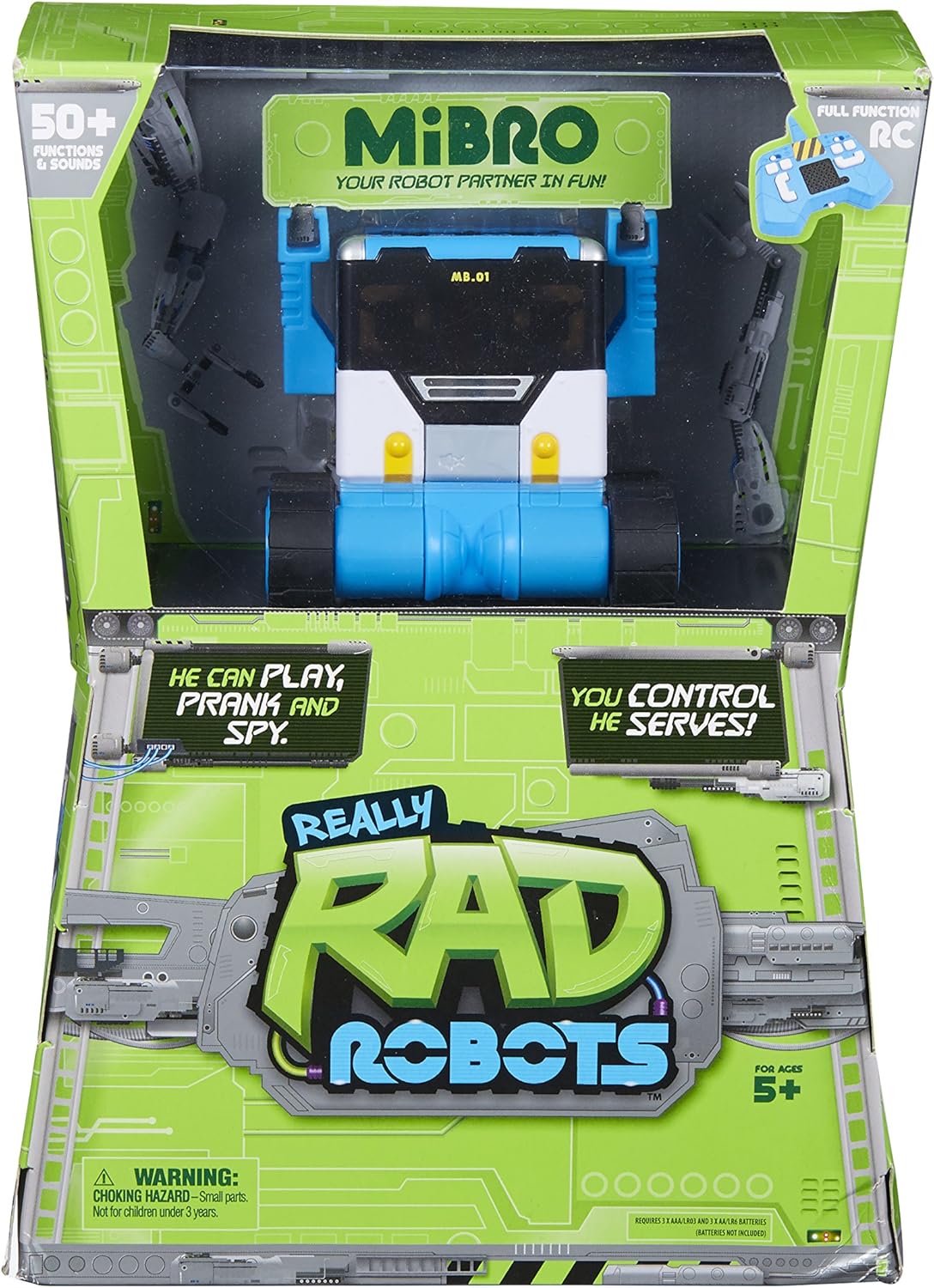 Interactive Remote Control Robot with 50+ Functions and Sounds M579