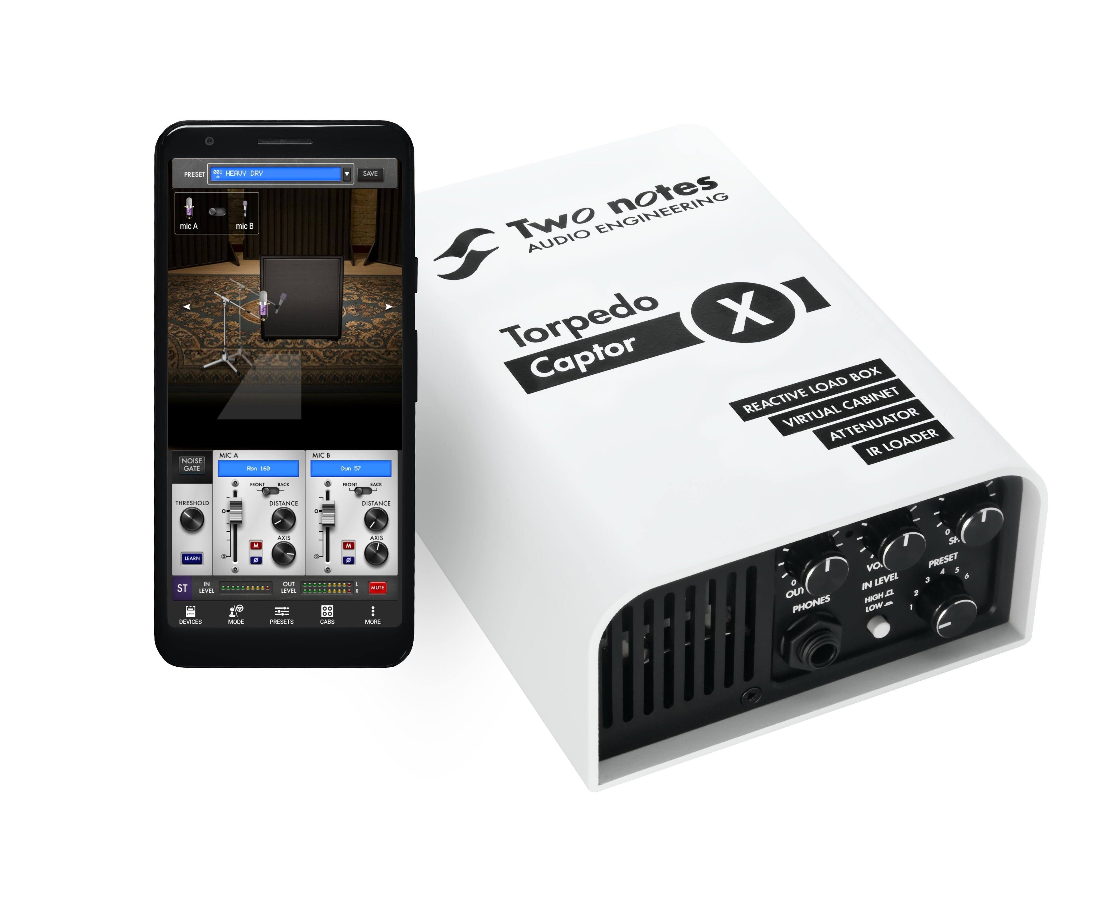 Torpedo Captor X Reactive Loadbox DI and Attenuator - 16 Ohm O872260