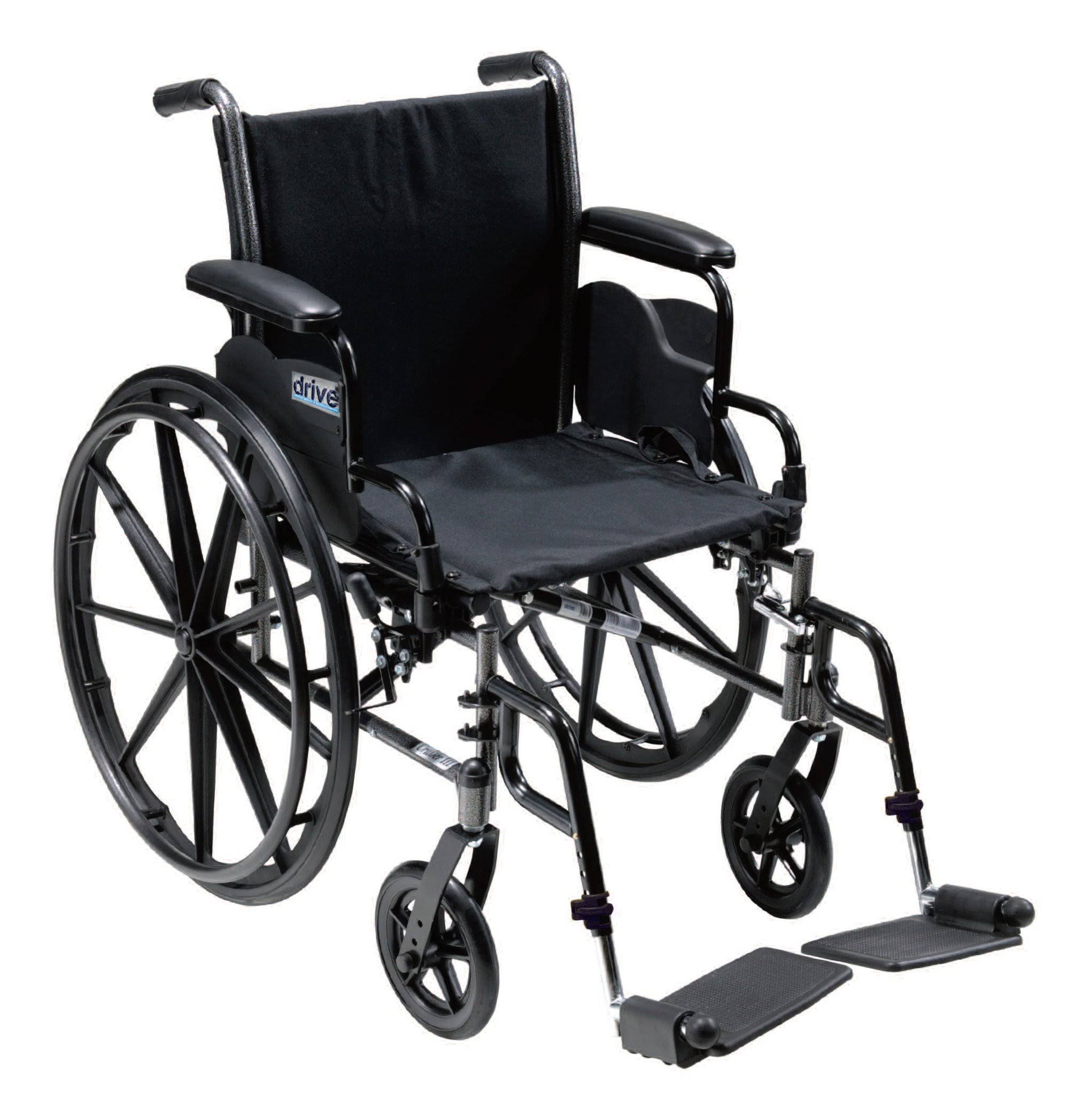 Lightweight Wheelchair with Flip Back Removable Arms L7744