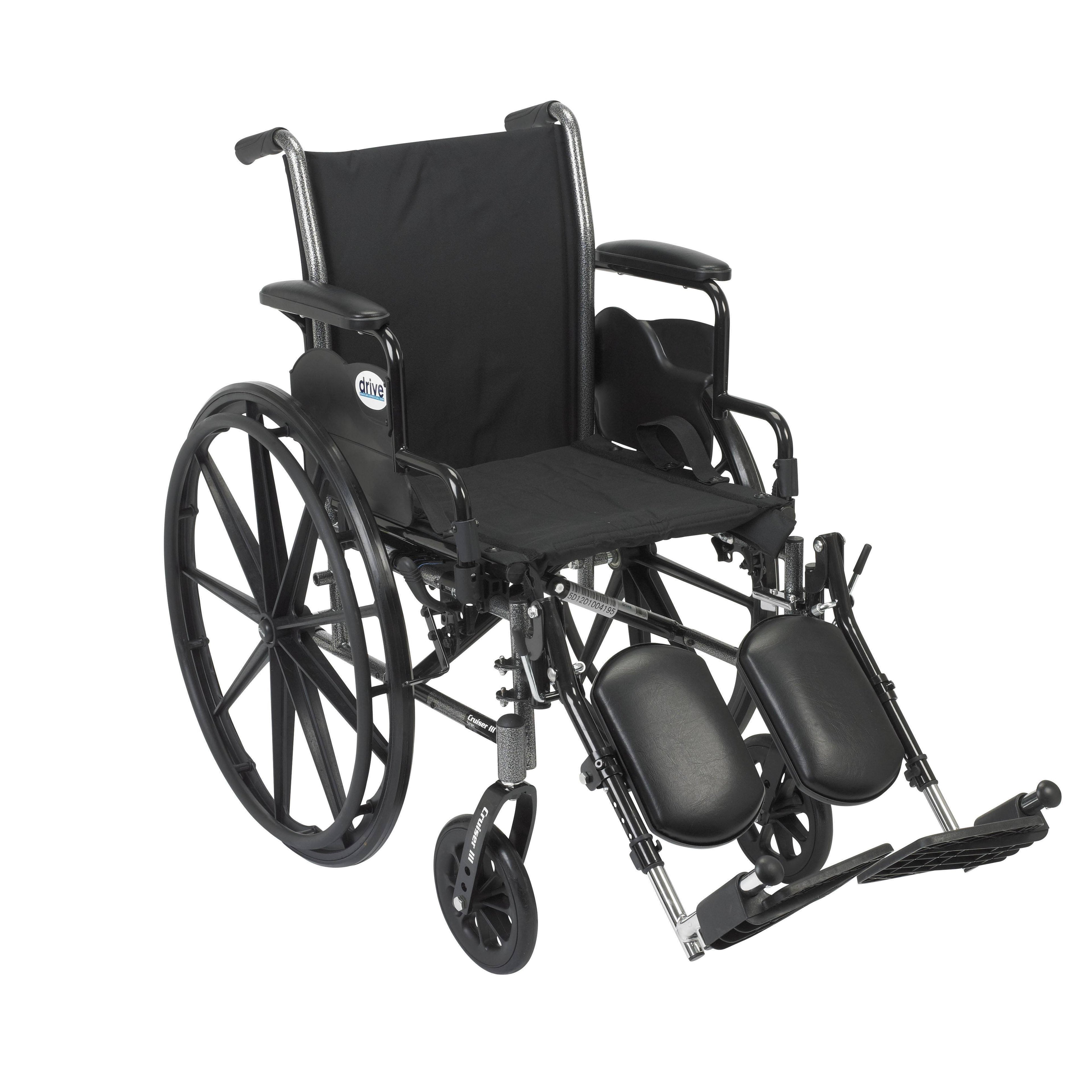 Lightweight Wheelchair with Flip Back Removable Arms L7744