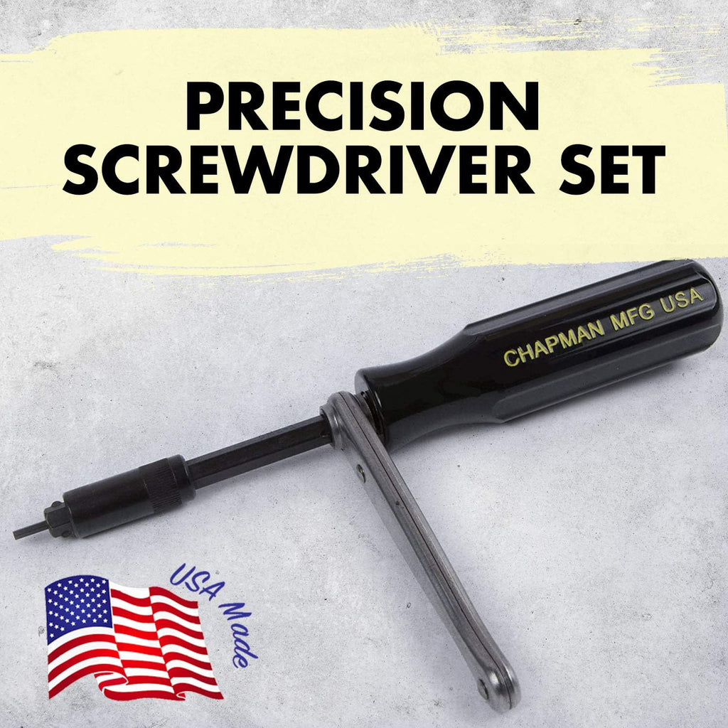 24-Piece Screwdriver Set with Phillips, Hex & Flathead Bits, Mini Ratchet, Yellow Case B528