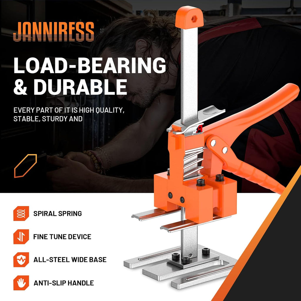 Multifunctional Furniture Lifter Jacks for Cabinets and Wall Tile, 490LBS Load Z684274