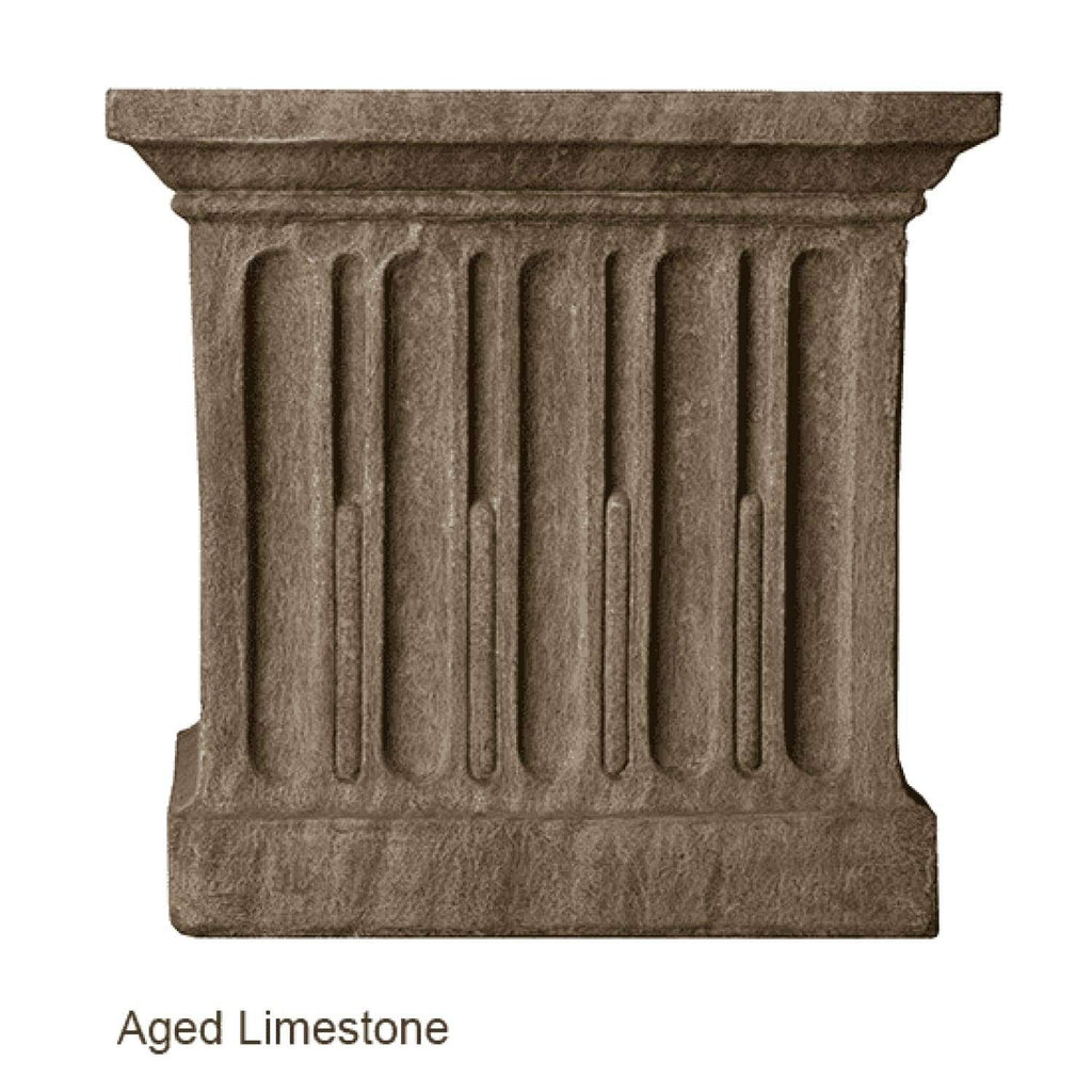 Yin Yang Stone Pedestal Birdbath T4546