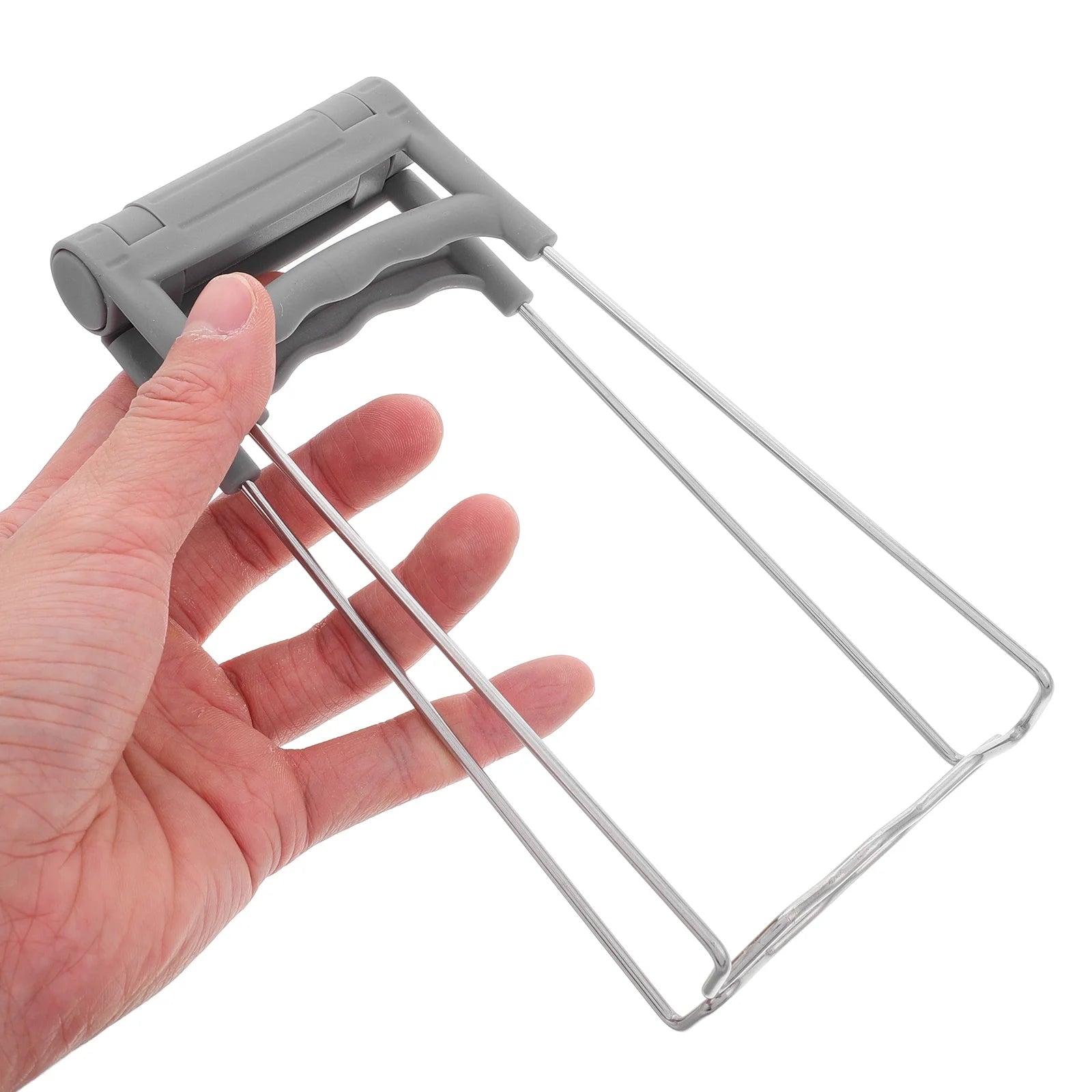 Kitchen Retriever Tongs Stainless Steel Grey T5078