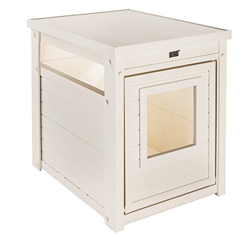 Jumbo Litter Box Cover End Table - Espresso T68795