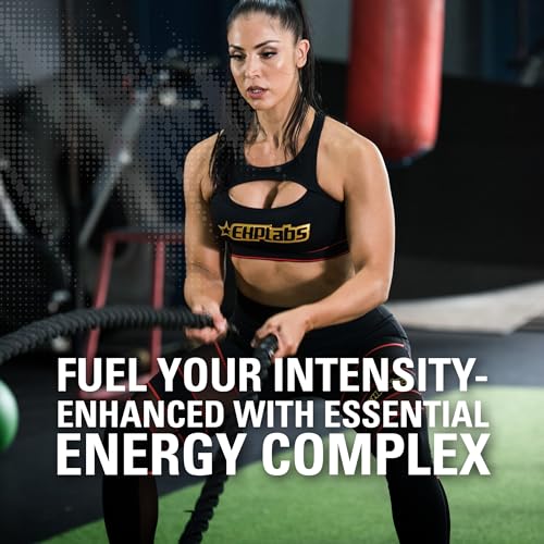Pre Workout Powder with L Glutamine & Acetyl L Carnitine, 275mg Caffeine, 40 Servings G873241