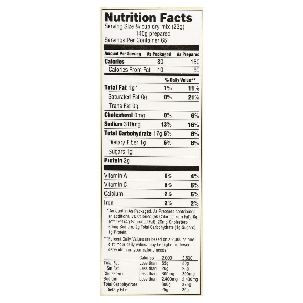 Mashed Potatoes, Gluten-Free, 3.25lb Carton R4324