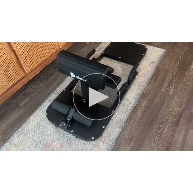 Hip Thrust Machine with Resistance Bands for Home Gym N6509