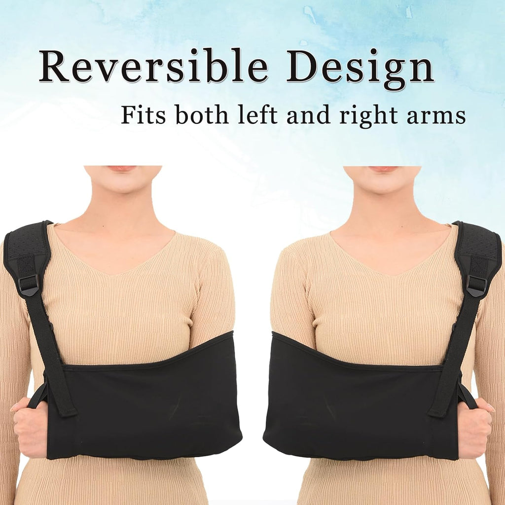 Arm Sling Shoulder Immobilizer Breathable Rotator Cuff Support Brace F217257
