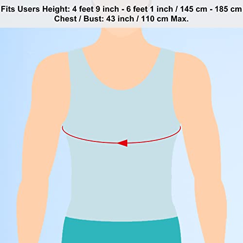 Adjustable Arm Sling Shoulder Immobilizer for Men and Women J535