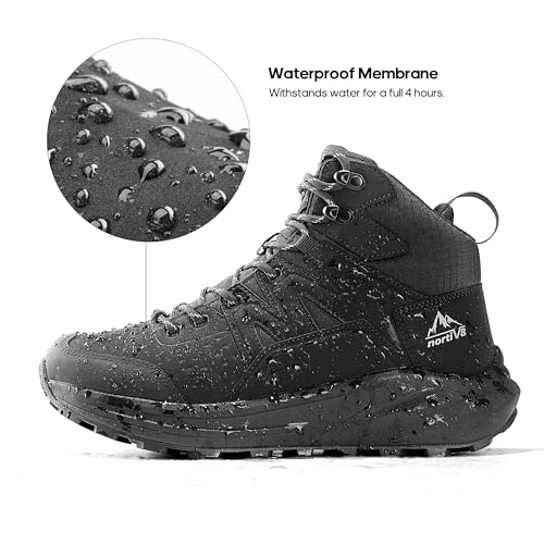 Men's Hiking Boots Waterproof Lightweight Leather U7780