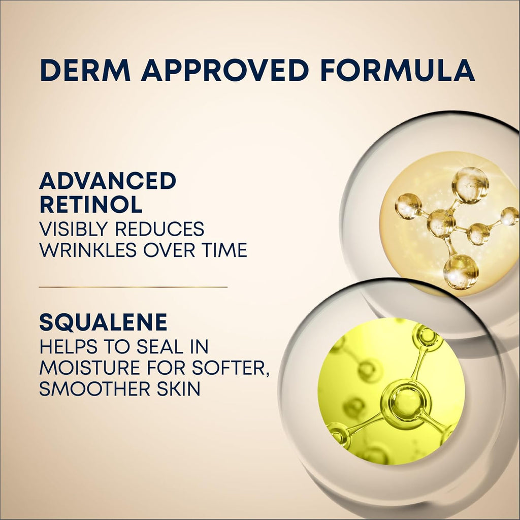 Retinol Anti-Aging Night Face Cream + Under Eye Cream Duo R252