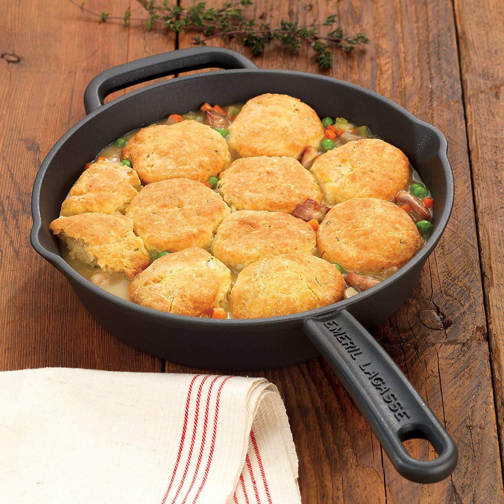 Cast Iron Pre-Seasoned 12-Inch Skillet I73493