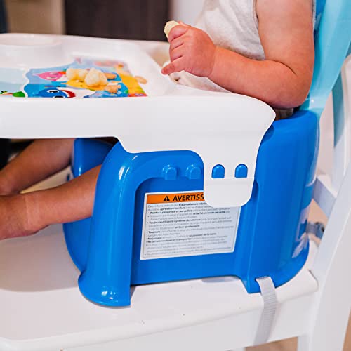 Baby Toddler Booster Seat with Adjustable Tray, Portable for Dining Table, Up to 50 lbs U9775