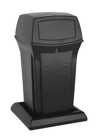 35 Gallon Black Trash Can V111287