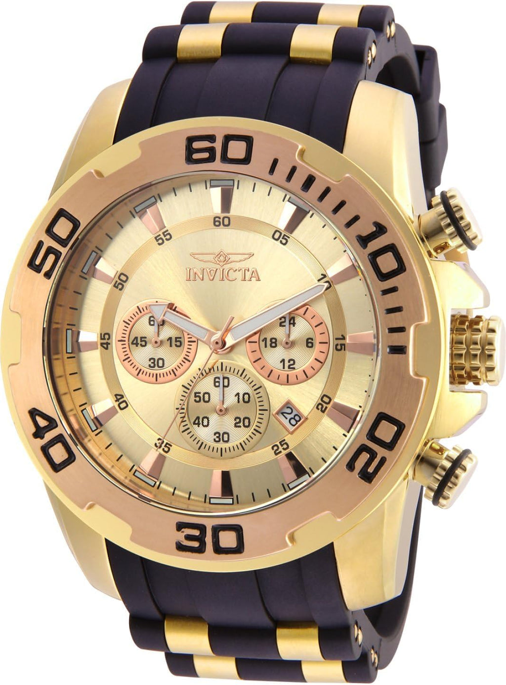 Invicta Men's 22342 Pro Diver Analog Display Quartz Black Watch