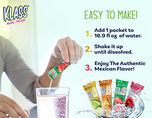 Aguas Frescas Variety Pack, 40 On the Go Packets L421515