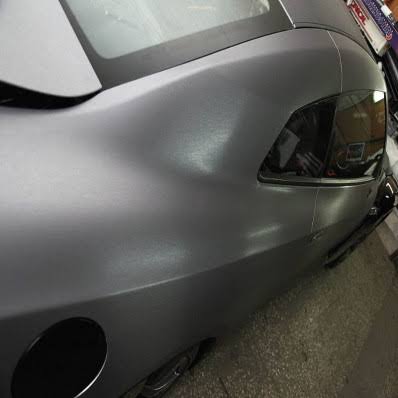 Brushed Gunmetal Aluminium Car Vinyl Wrap Film 152cm x 100cm D611