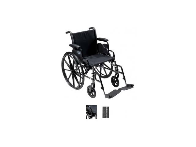 Lightweight Wheelchair with Flip Back Removable Arms L7744