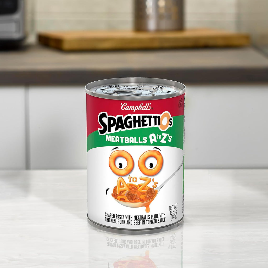Canned Pasta with Meatballs, 15.6 oz Can, Pack of 12 Z4139