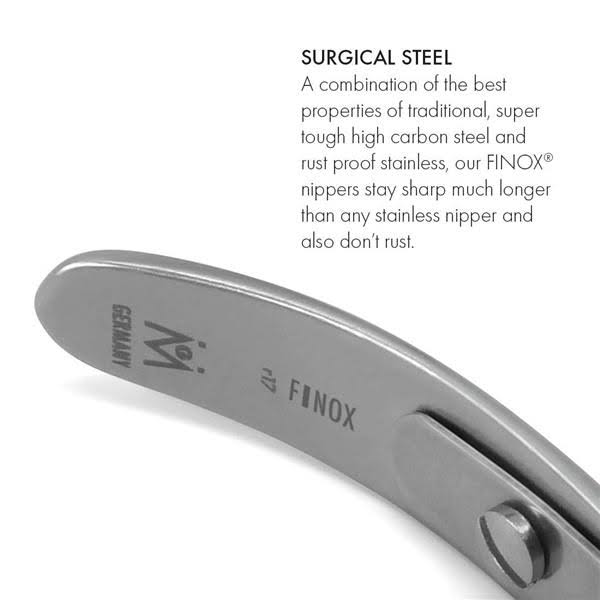 5mm Tower Point Cuticle Nippers, Half Jaw, Surgical Stainless Steel J78768
