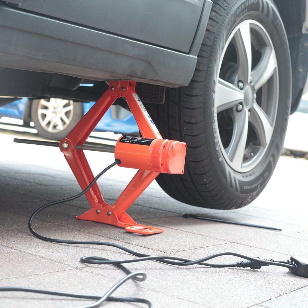 Electric Car Floor Jack 3 Ton 12V Scissor Lift for Sedans SUV with Remote Y242435