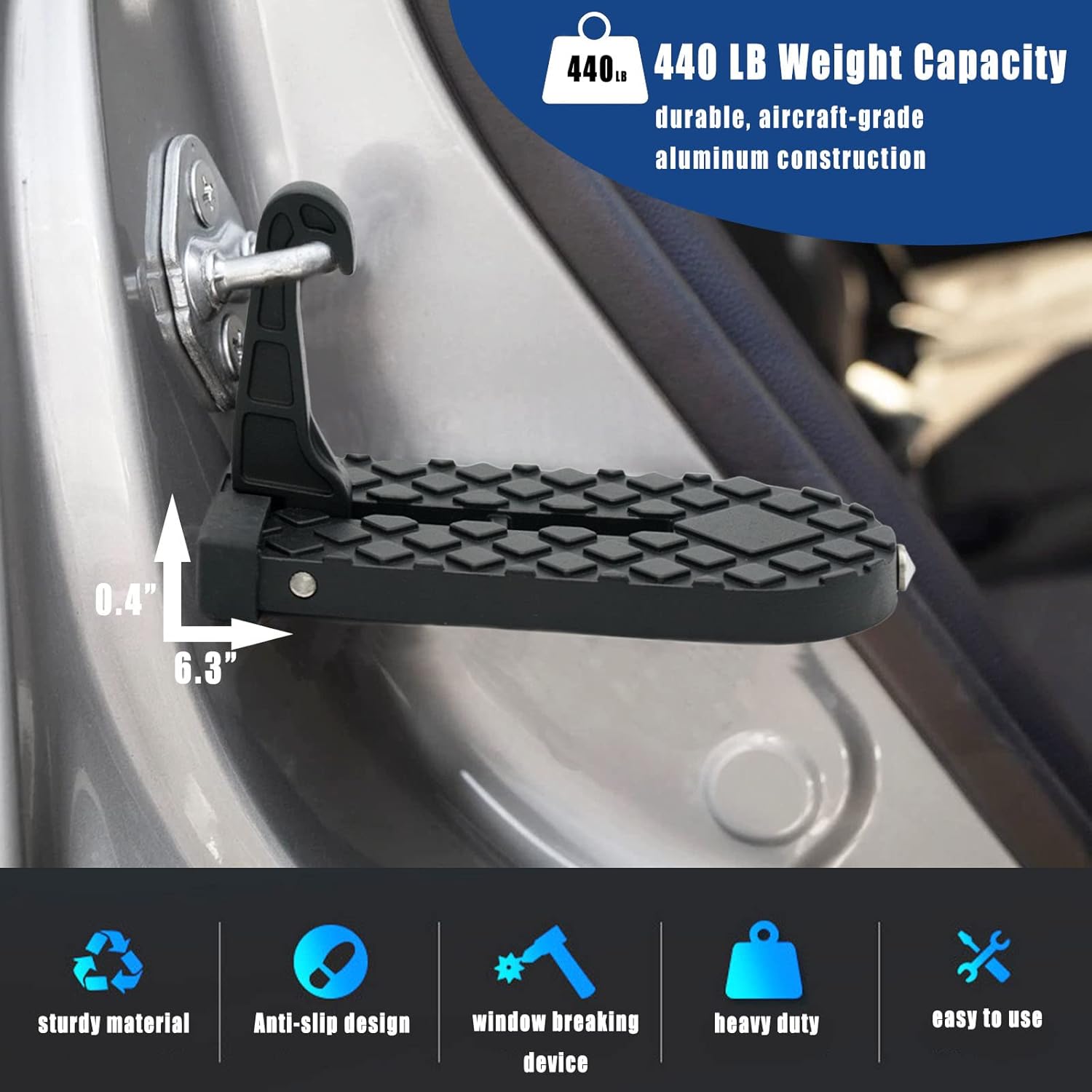 Car Door Step for Roof Access E622