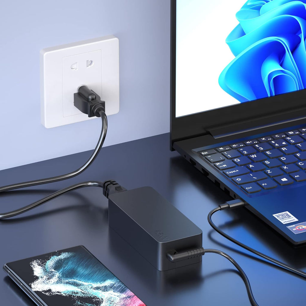 65W USB-C Laptop Charger AC Adapter Power Supply S190264