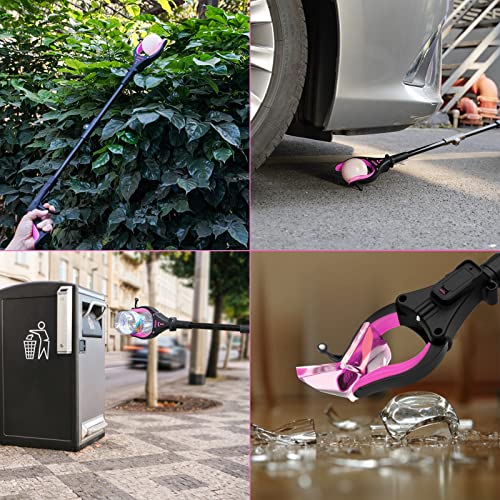 2-Pack Reacher Grabber Tool, 32" with Light, Foldable Pick Up Grab Tool H731689
