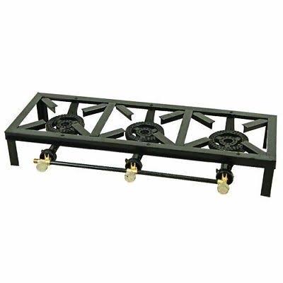 Triple Burner Angle Iron Camping Stove I5834