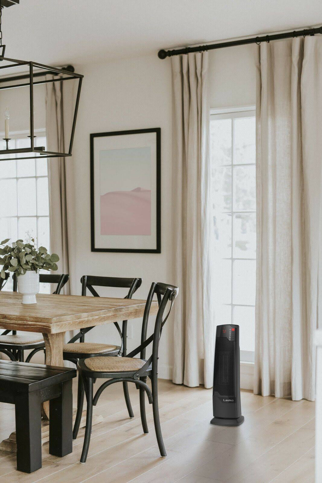 Ceramic Tower Space Heater with Remote C876