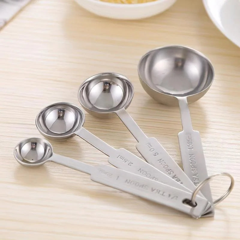 Stainless Steel Measuring Spoons and Cups for Cooking and Baking L3910