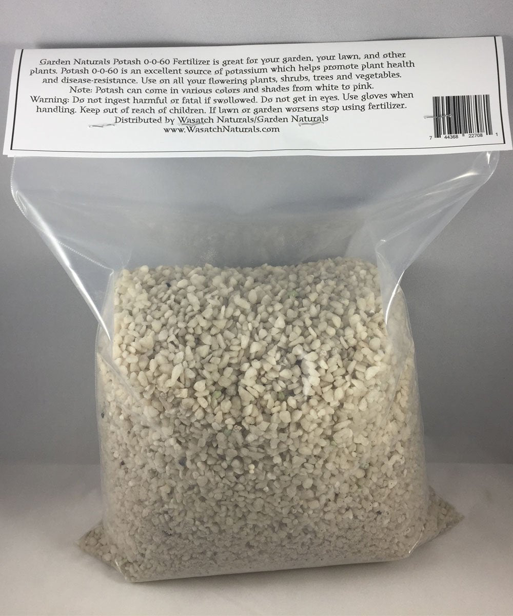 Natural Potash 0-0-60 Fertilizer 15 Pounds M714