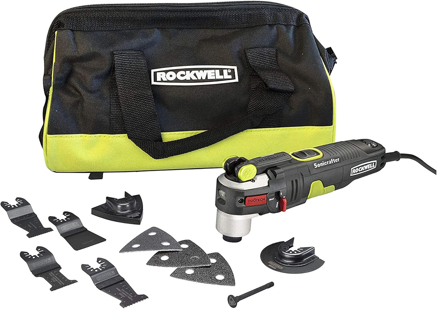 Oscillating Multi-Tool with 9 Accessories and Carry Bag I7604