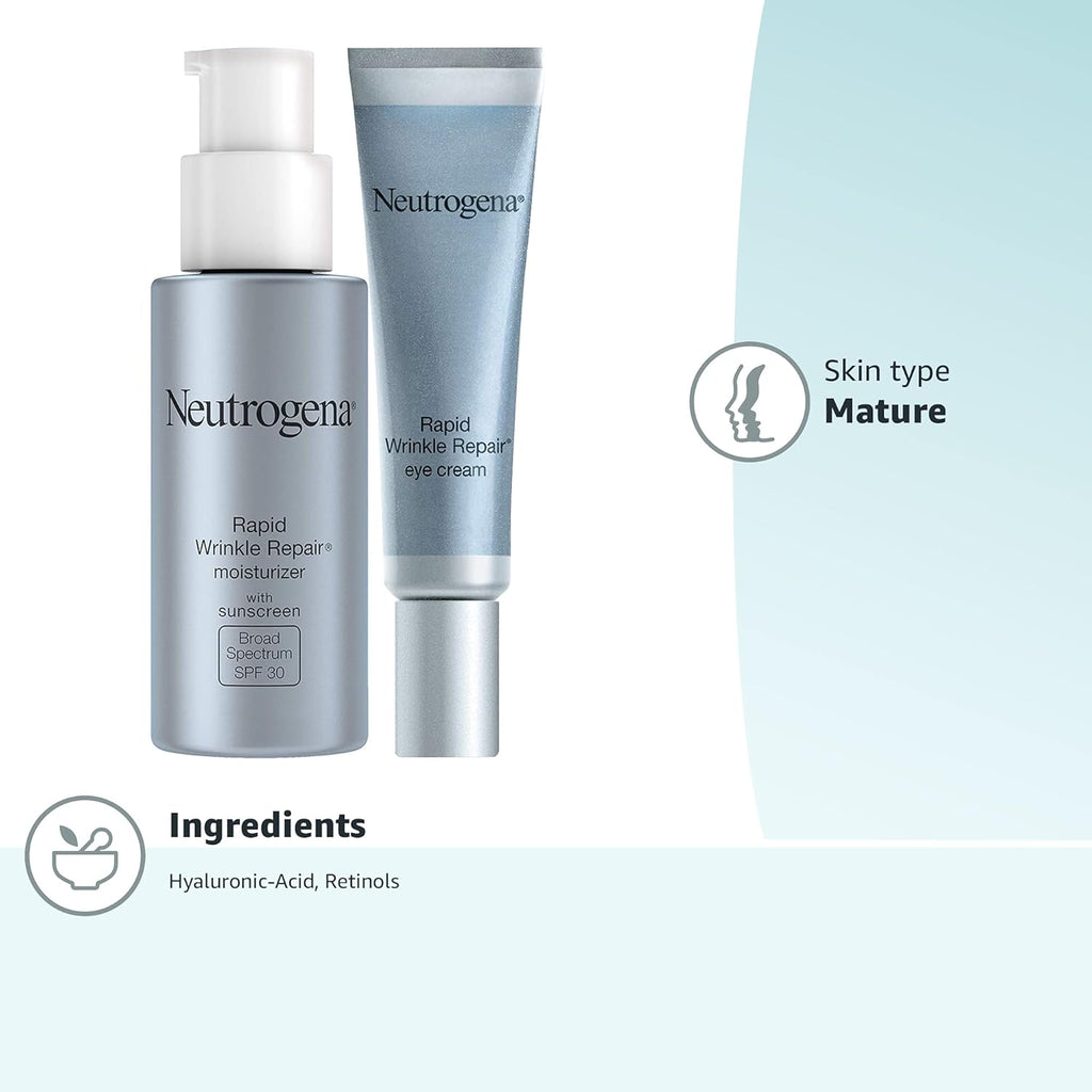 Retinol Facial Moisturizer with SPF 30 & Retinol Under-Eye Cream X195934