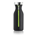 Fridge Carafe with Neoprene Cover, 1 Liter, Black/Lime Z2239