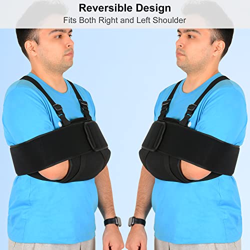 Adjustable Arm Sling Shoulder Immobilizer for Men and Women J535