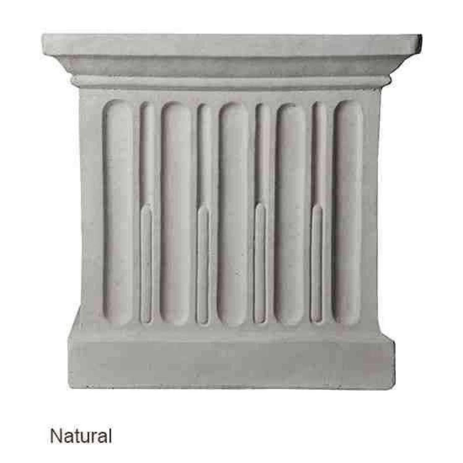 Yin Yang Stone Pedestal Birdbath T4546