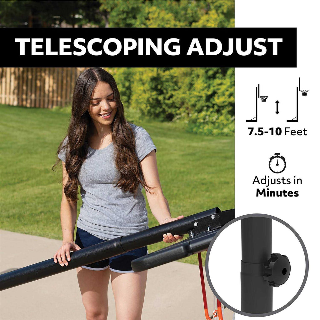 Adjustable Portable Basketball Hoop G6495
