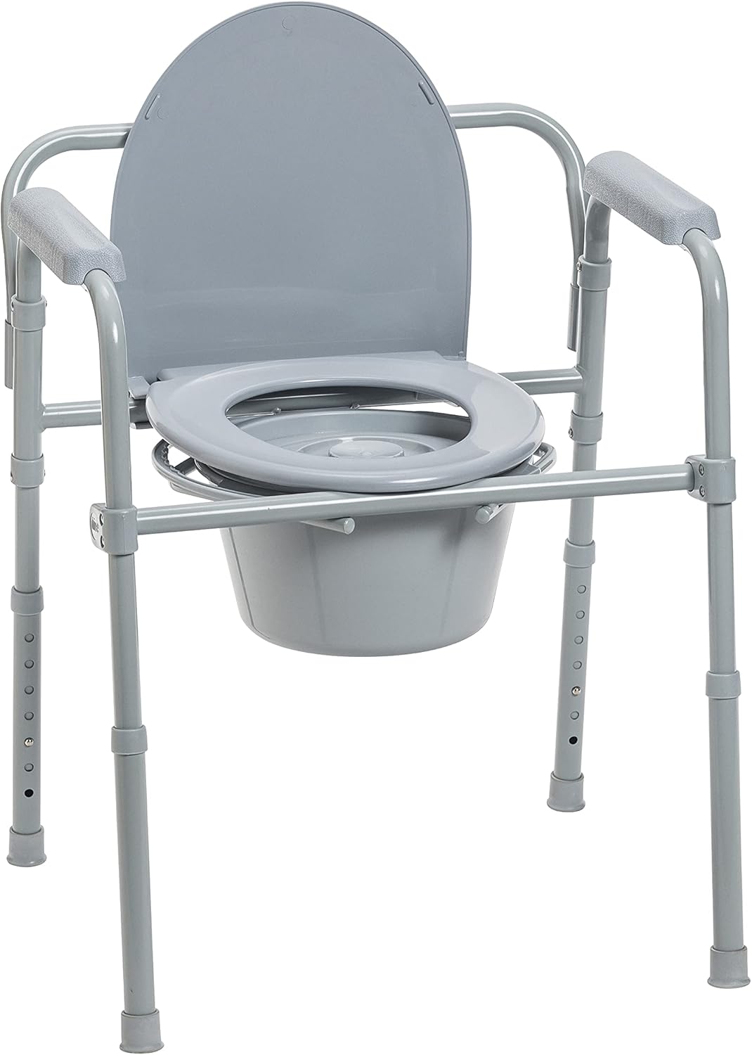 Folding Transport Wheelchair with Full Arms and Removable Footrest T421977