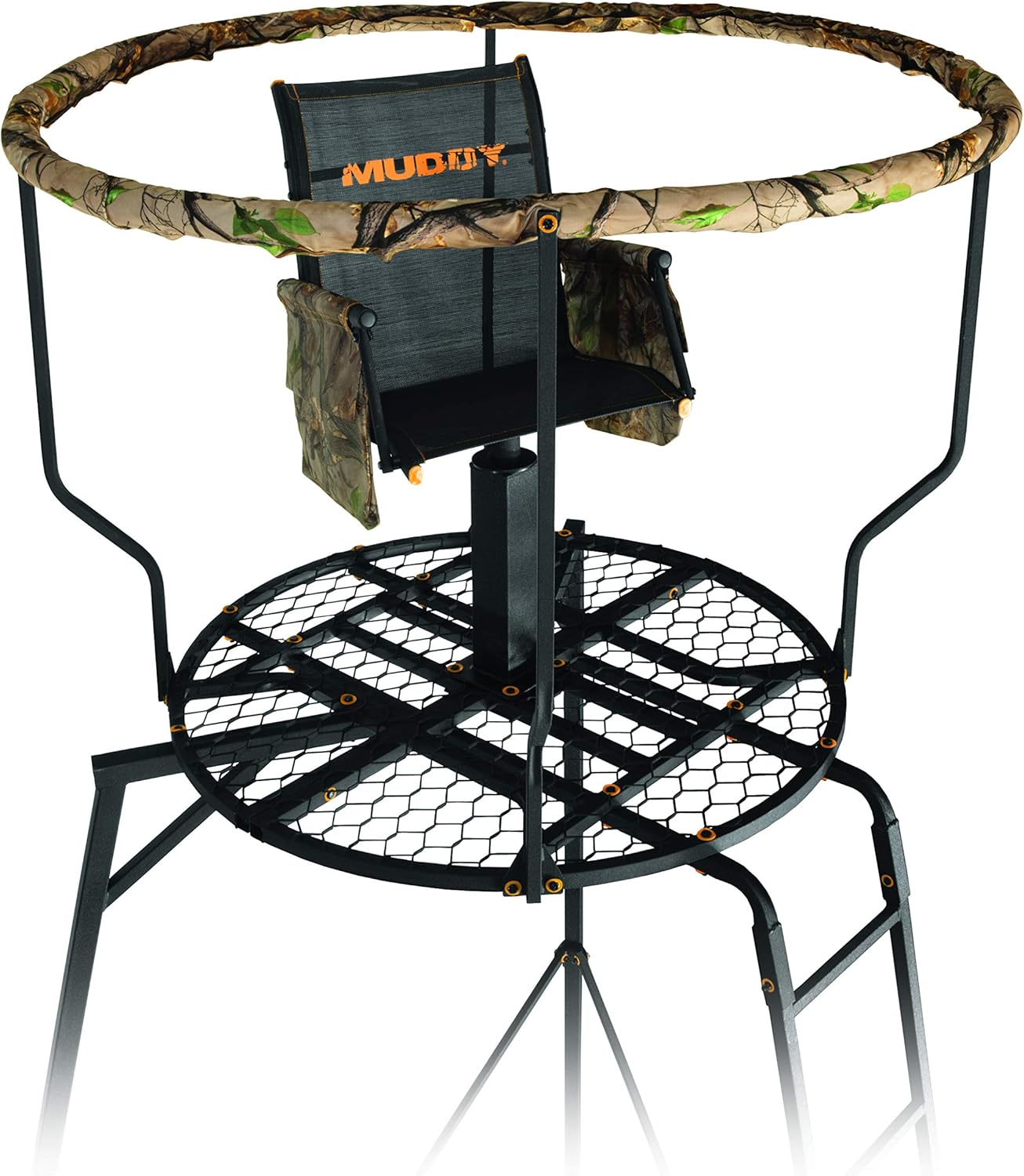 Foldable Outdoor Hunting Tripod Stand with 360-Degree Seat A639150
