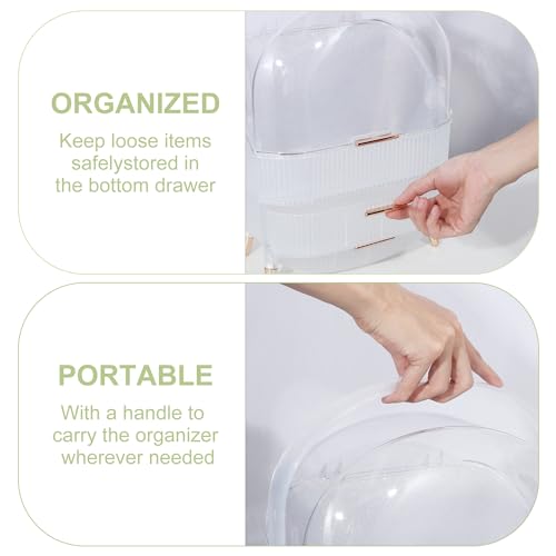 Makeup Organizer for Vanity, Skincare Storage for Bathroom, Bedroom, Countertop O37919