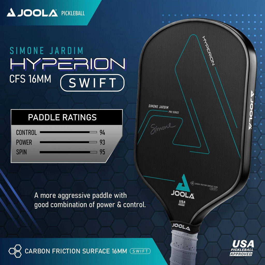 Pickleball Paddle with Carbon Fiber Surface U165763