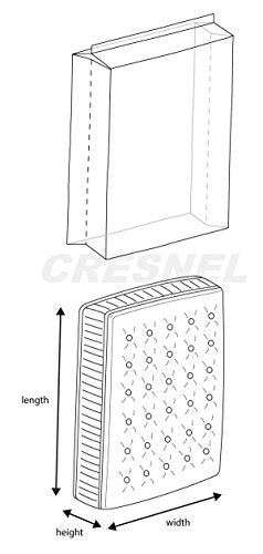 Mattress Bag for Moving & Storage, Queen Size, Tear & Puncture Resistant H591