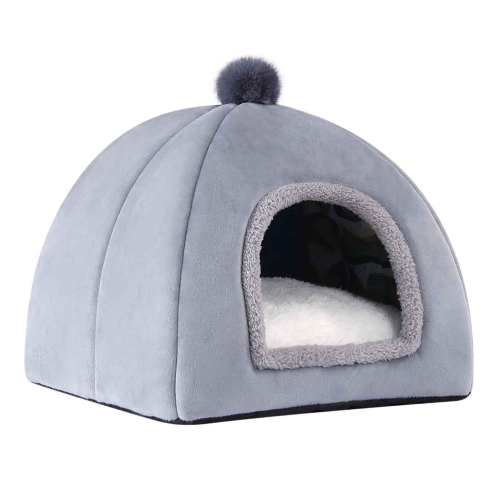 Cat Bed Cozy Pet Tent for Indoor Cats Machine Washable F867434