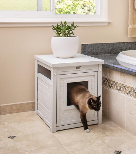 Jumbo Litter Box Cover End Table - Espresso T68795