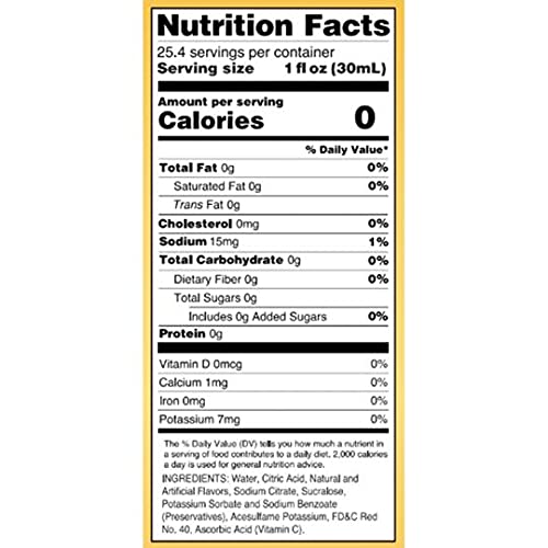 Sugar Free Candy Apple Syrup, 0 Calorie, Keto Friendly C53335