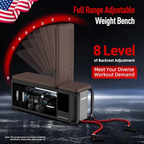 Adjustable Weight Bench with Leg Extension and Preacher Pad Z976959